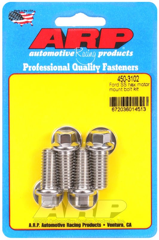 ARP - ARP Ford SS Hex Motor Mount Bolt Kit - Demon Performance