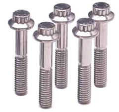 ARP - ARP M10 x 1.50 x 50mm 12pt Stainless Steel Bolts (Set of 5) - Demon Performance