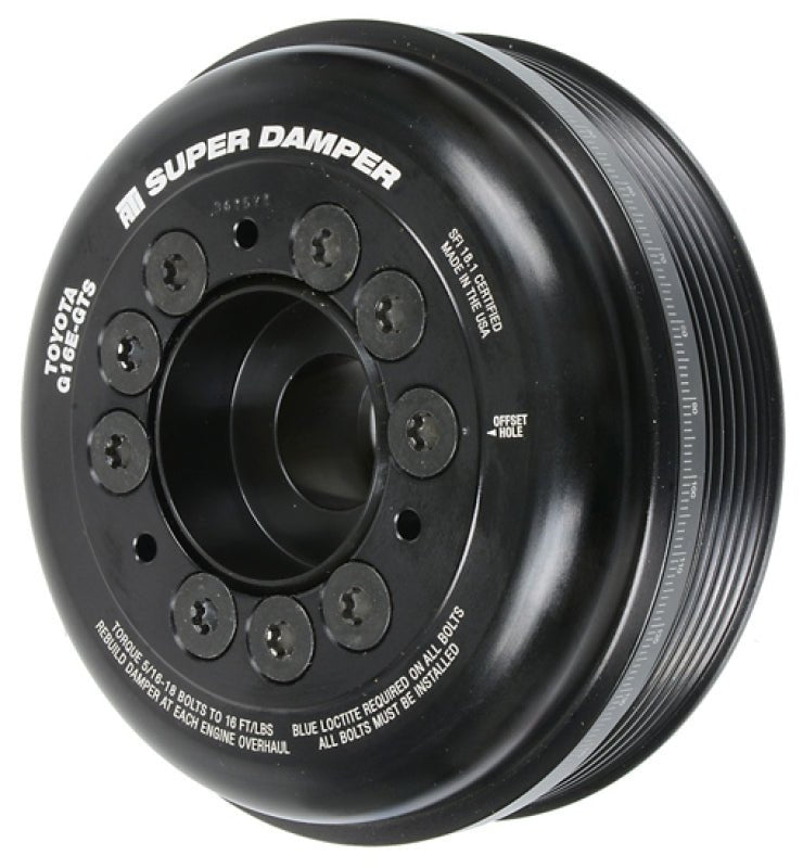 ATI - ATI Damper - 5.885in - Aluminum - Toyota G16E-GTS - 3-Ring - Demon Performance