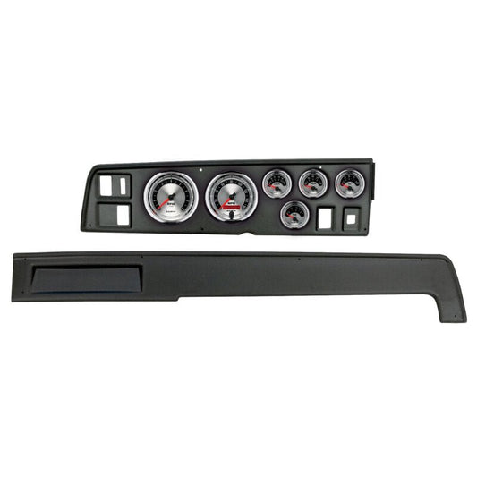 AutoMeter - Autometer 68-70 Dodge Charger American Muscle Gauge Kit 6 Pc Tach/Mph/Fuel/Oilp/Wtmp/Volt - Demon Performance