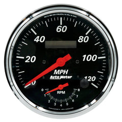 AutoMeter - Autometer Designer Black Tach/Speedo 5in. - 120mph & 8k RPM - Demon Performance