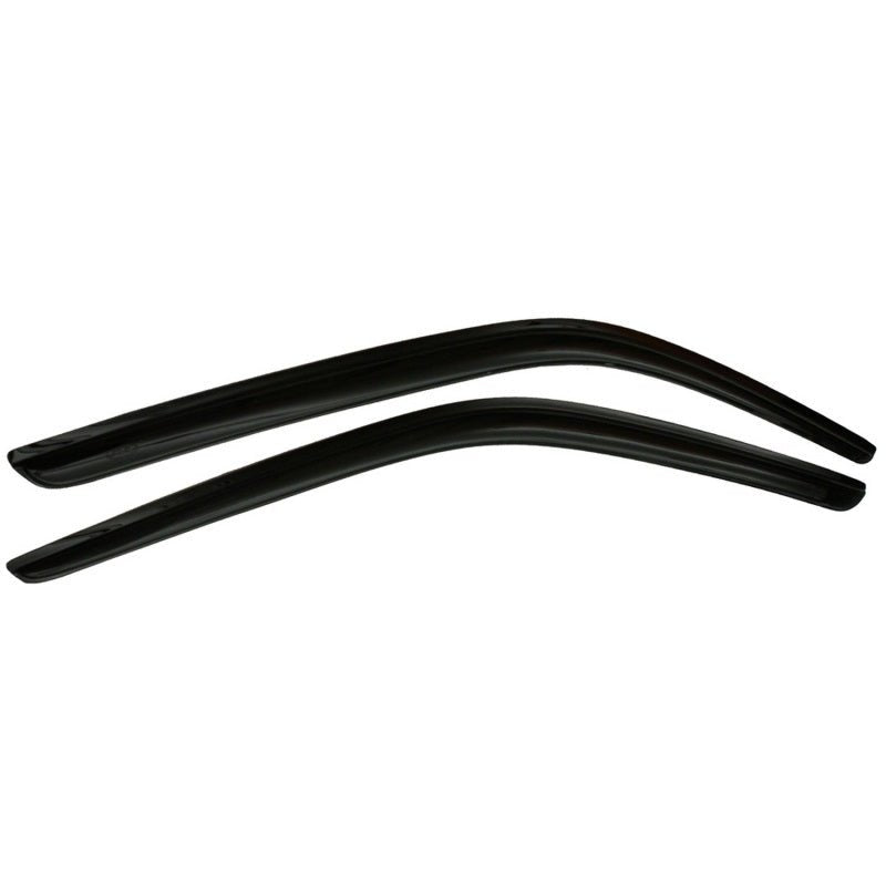 AVS - AVS 15-18 Ford Mustang Ventvisor Outside Mount Window Deflectors 2pc - Smoke - Demon Performance
