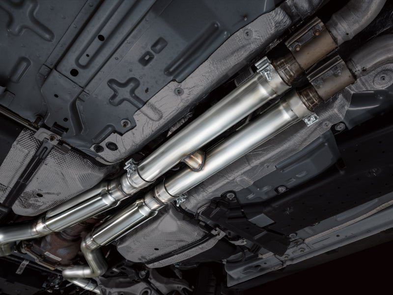 AWE Tuning - AWE 18 - 23 S550 Mustang GT SwitchPath Exhaust - Chrome Silver Tips - Demon Performance