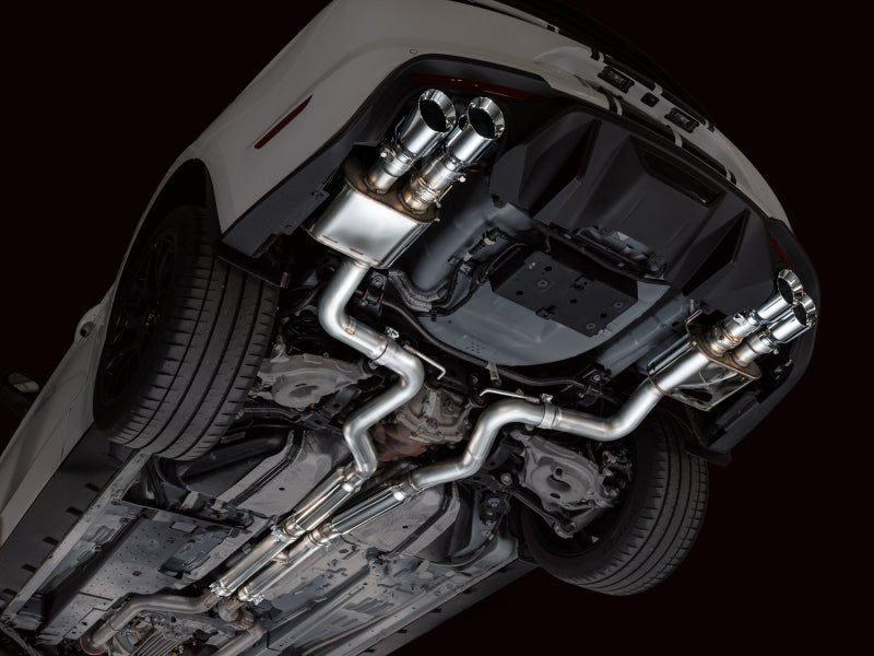 AWE Tuning - AWE 18 - 23 S550 Mustang GT SwitchPath Exhaust - Chrome Silver Tips - Demon Performance