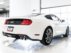 AWE Tuning - AWE 18 - 23 S550 Mustang GT SwitchPath Exhaust - Chrome Silver Tips - Demon Performance