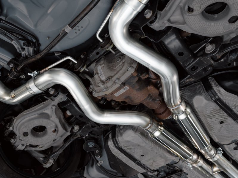 AWE Tuning - AWE 18 - 23 S550 Mustang GT SwitchPath Exhaust - Chrome Silver Tips - Demon Performance