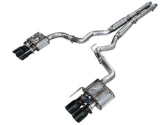 AWE Tuning - AWE 18 - 23 S550 Mustang GT SwitchPath Exhaust - Diamond Black Tips - Demon Performance