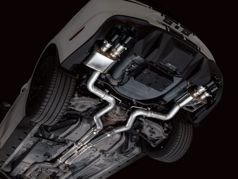 AWE Tuning - AWE 18 - 23 S550 Mustang GT SwitchPath Exhaust - Diamond Black Tips - Demon Performance