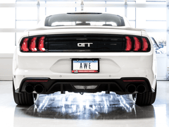 AWE Tuning - AWE 18 - 23 S550 Mustang GT SwitchPath Exhaust - Diamond Black Tips - Demon Performance