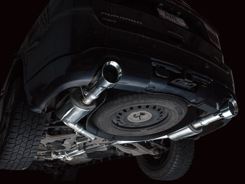 AWE Tuning - AWE Tuning 11 - 24 Dodge Durango 5.7L Touring Edition Exhaust w/ Chrome Silver Tips - Demon Performance