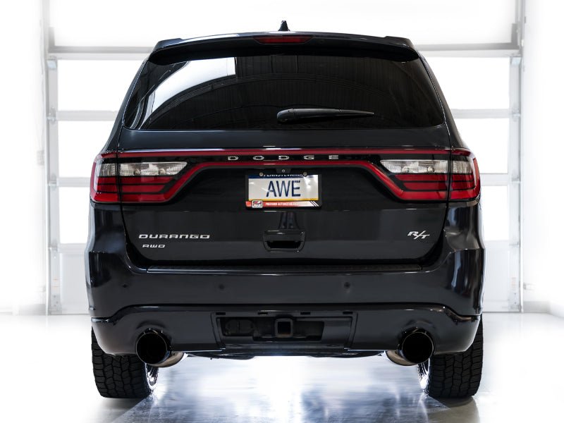 AWE Tuning - AWE Tuning 11 - 24 Dodge Durango 5.7L Track Edition Exhaust w/ Diamond Black Tips - Demon Performance