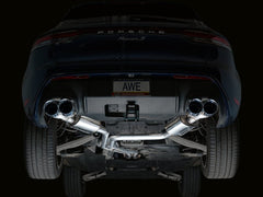 AWE Tuning - AWE Tuning 2022+ Porsche Macan 2.9TT Touring Edition Catback Exhaust w/ Chrome Silver Tips - Demon Performance