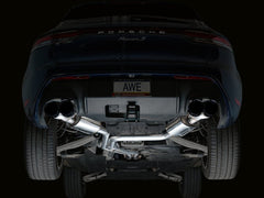 AWE Tuning - AWE Tuning 2022+ Porsche Macan 2.9TT Touring Edition Catback Exhaust w/ Diamond Black Tips - Demon Performance