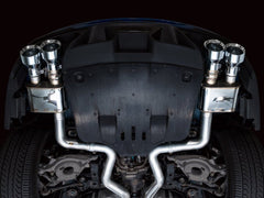 AWE Tuning - AWE Tuning 21 - 23 Ford Mustang Mach 1 SwitchPath Cat Back Exhaust w/ Quad Chrome Silver Tips - Demon Performance