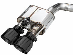 AWE Tuning - AWE Tuning 21 - 23 Ford Mustang Mach 1 SwitchPath Cat Back Exhaust w/ Quad Diamond Black Tips - Demon Performance