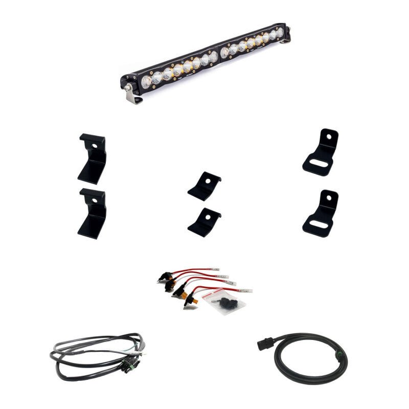 Baja Designs - Baja Designs 2021+ Dodge Ram TRX 20in OnX6/S8 Grill Mount Kit - Demon Performance
