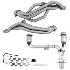 BBK - BBK 09-24 Ram 1500 Hemi 5.7L 1-3/4 Long Tube Headers w/High Flow Catted Y-Pipe (Ti Ceramic) - Demon Performance