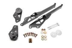 BMR Suspension - BMR 15 - 18 Ford Mustang S550 IRS Subframe Support Brace (Black Hammertone) - Demon Performance