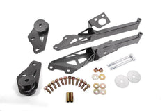 BMR Suspension - BMR 15 - 18 Ford Mustang S550 IRS Subframe Support Brace (Black Hammertone) - Demon Performance