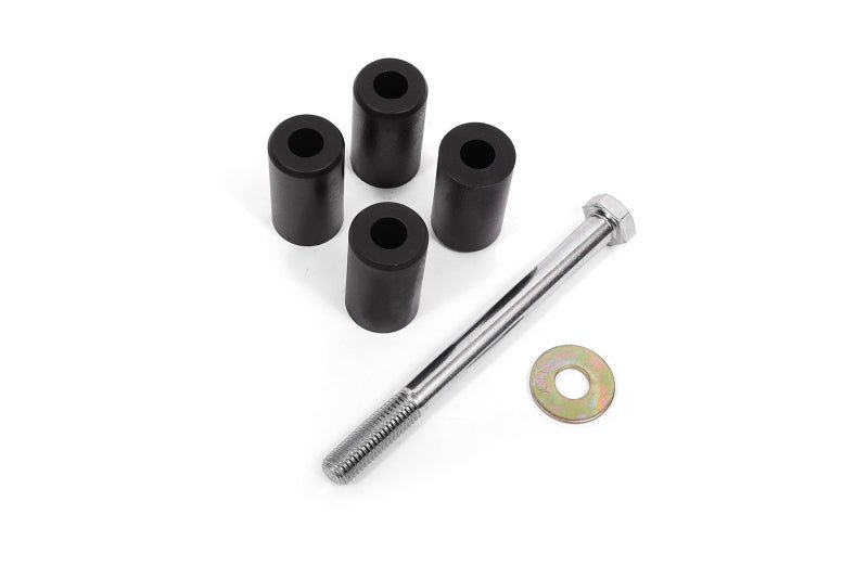 BMR Suspension - BMR 15 - 18 Ford Mustang S550 Rear Cradle Bushing Kit w/ Centering Sleeves - Black - Demon Performance