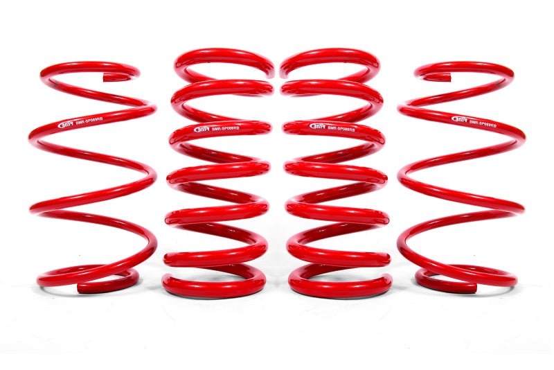 BMR Suspension - BMR 15 - 20 Ford Mustang S550 Lowering Spring Kit (Set Of 4) - Red - Demon Performance