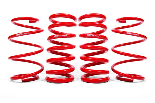 BMR Suspension - BMR 15 - 20 Ford Mustang S550 Lowering Spring Kit (Set Of 4) - Red - Demon Performance