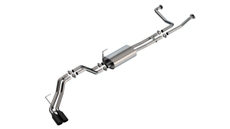 Borla - Borla 16 - 24 Nissan Titan XD S - Type Cat Back Exhaust - Black Chrome - Demon Performance