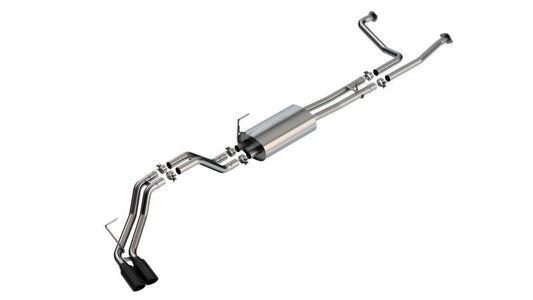 Borla - Borla 16 - 24 Nissan Titan XD S - Type Cat Back Exhaust - Black Chrome - Demon Performance