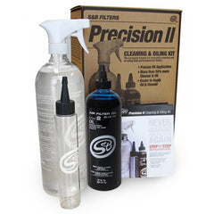 S&B - Cleaning Kit For Precision II Cleaning and Oil Kit Blue Oil Oiled S&B - Demon Performance