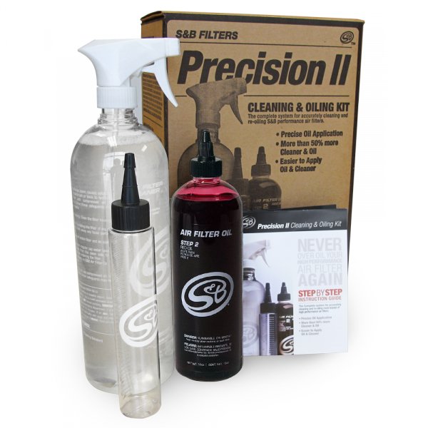 S&B - Cleaning Kit For Precision II Cleaning and Oil Kit Red Oil Oiled S&B - Demon Performance