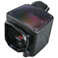 S&B - Cold Air Intake For 01 - 04 Chevrolet Silverado GMC Sierra V8 - 6.6L LB7 Duramax Cotton Cleanable Red S&B - Demon Performance