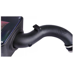 S&B - Cold Air Intake For 01 - 04 Chevrolet Silverado GMC Sierra V8 - 6.6L LB7 Duramax Cotton Cleanable Red S&B - Demon Performance