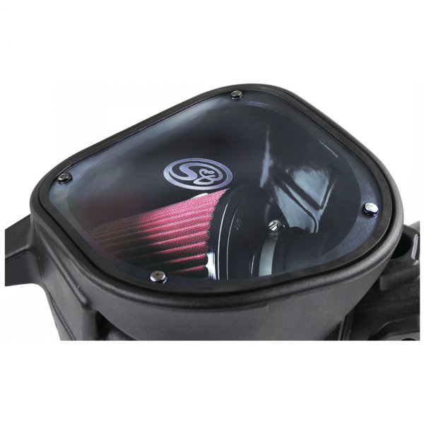 S&B - Cold Air Intake For 03 - 07 Dodge Ram 2500 3500 5.9L Cummins Cotton Cleanable Red S&B - Demon Performance