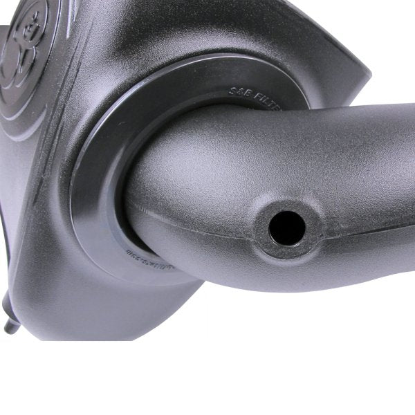 S&B - Cold Air Intake For 03 - 07 Ford F250 F350 F450 F550 V8 - 6.0L Powerstroke Dry Extendable White S&B - Demon Performance