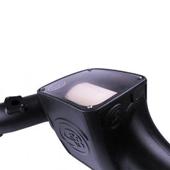 S&B - Cold Air Intake For 03 - 07 Ford F250 F350 F450 F550 V8 - 6.0L Powerstroke Dry Extendable White S&B - Demon Performance