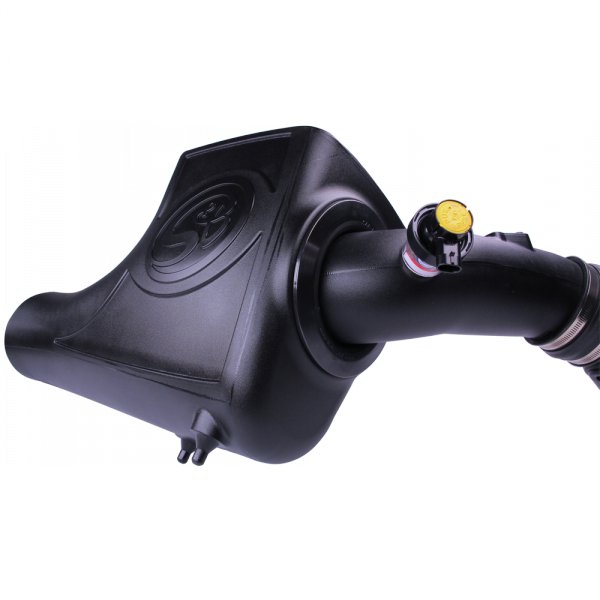 S&B - Cold Air Intake For 03 - 07 Ford F250 F350 F450 F550 V8 - 6.0L Powerstroke Dry Extendable White S&B - Demon Performance