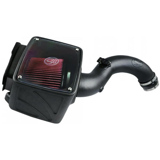 S&B - Cold Air Intake For 04 - 05 Chevrolet Silverado GMC Sierra V8 - 6.6L LLY Duramax Cotton Cleanable Red S&B - Demon Performance