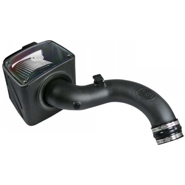 S&B - Cold Air Intake For 04 - 05 Chevrolet Silverado GMC Sierra V8 - 6.6L LLY Duramax Dry Extendable White S&B - Demon Performance