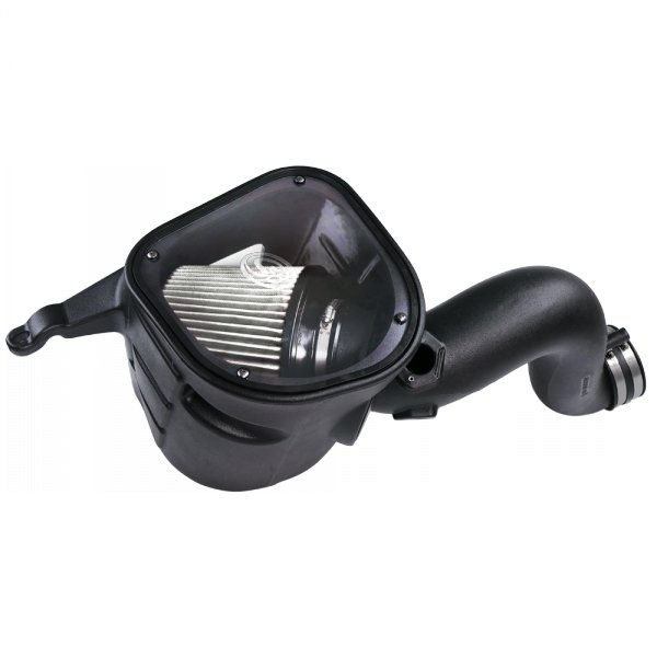S&B - Cold Air Intake For 07 - 09 Dodge Ram 2500 3500 4500 5500 6.7L Cummins Dry Extendable White S&B - Demon Performance