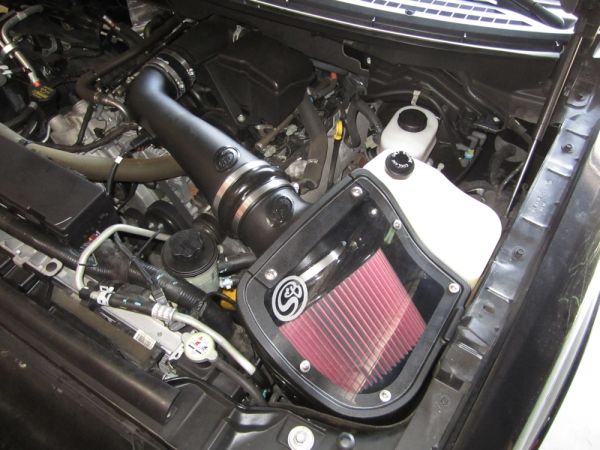 S&B - Cold Air Intake For 09 - 10 Ford F150 V8 - 5.4L Oiled Cotton Cleanable Red S&B - Demon Performance