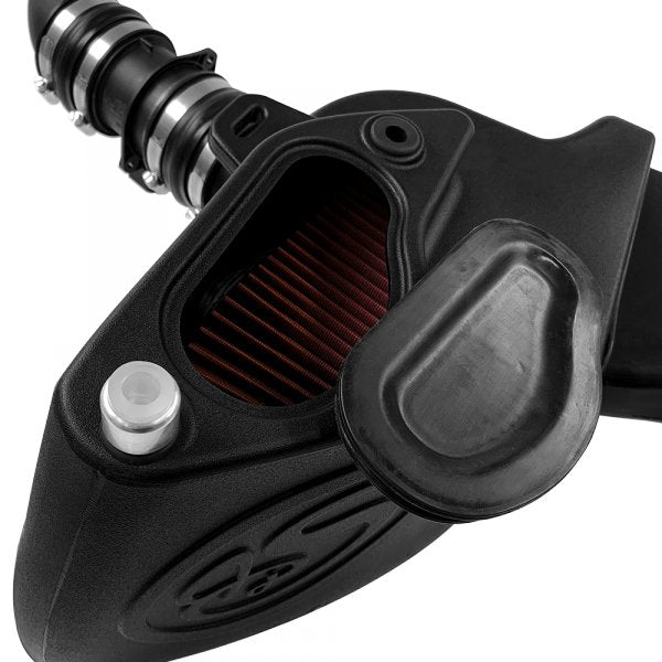 S&B - Cold Air Intake For 10 - 14 VW 2.0L TDI , 2015 VW Jetta 2.0L TDI Cotton Cleanable Red S&B - Demon Performance