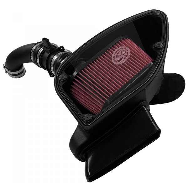 S&B - Cold Air Intake For 10 - 14 VW 2.0L TDI , 2015 VW Jetta 2.0L TDI Cotton Cleanable Red S&B - Demon Performance