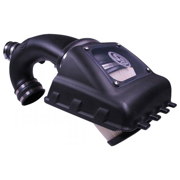 S&B - Cold Air Intake For 11 - 14 Ford F150 V6 - 3.5L Ecoboost Dry Dry Extendable White S&B - Demon Performance