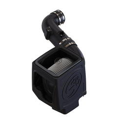 S&B - Cold Air Intake For 11 - 16 Chevrolet Silverado GMC Sierra V8 - 6.6L LML Duramax Dry Extendable White S&B - Demon Performance