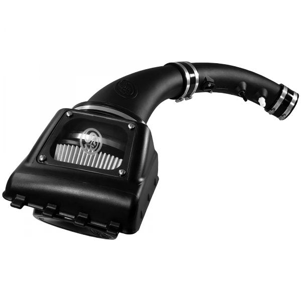 S&B - Cold Air Intake For 11 - 16 Ford F250, F350 V8 - 6.2L Dry Dry Extendable White S&B - Demon Performance