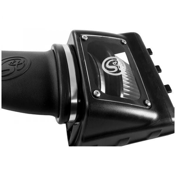 S&B - Cold Air Intake For 11 - 16 Ford F250, F350 V8 - 6.2L Dry Dry Extendable White S&B - Demon Performance
