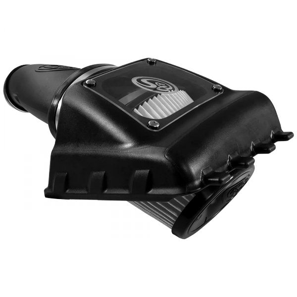 S&B - Cold Air Intake For 11 - 16 Ford F250, F350 V8 - 6.2L Dry Dry Extendable White S&B - Demon Performance