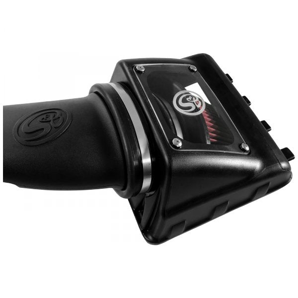 S&B - Cold Air Intake For 11 - 16 Ford F250, F350 V8 - 6.2L Oiled Cotton Cleanable Red S&B - Demon Performance