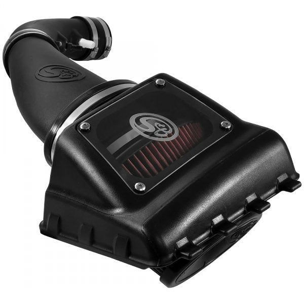 S&B - Cold Air Intake For 11 - 16 Ford F250, F350 V8 - 6.2L Oiled Cotton Cleanable Red S&B - Demon Performance