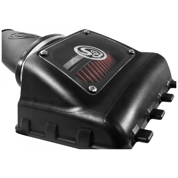 S&B - Cold Air Intake For 11 - 16 Ford F250, F350 V8 - 6.2L Oiled Cotton Cleanable Red S&B - Demon Performance